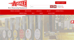 Desktop Screenshot of andale.com.au